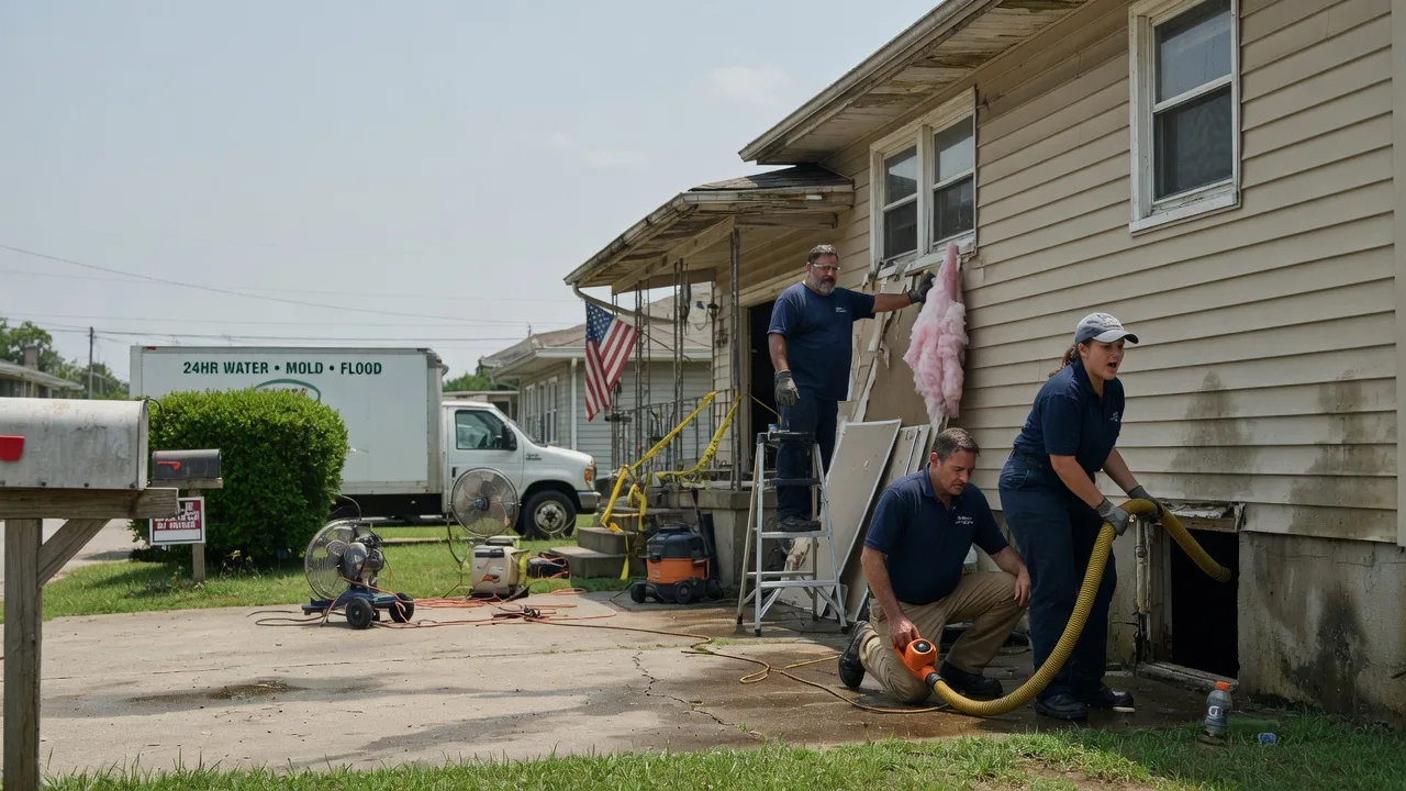 Water Damage Repair in Bude, MS near me